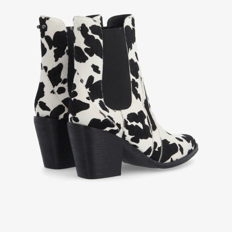 LEONIE CHELSEA W - PONY COW - WHITE/BLACK